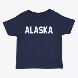  Alaska Block Letter Toddler T-Shirt