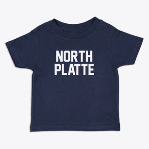 North Platte Nebraska Classic Block Toddler T-Shirt