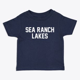 Sea Ranch Lakes Florida Classic Block Toddler T-Shirt