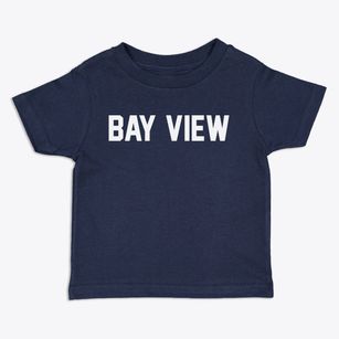 Bay View Michigan Classic Block Toddler T-Shirt