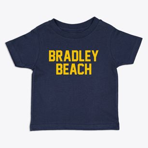 Bradley Beach New Jersey Classic Block Toddler T-Shirt