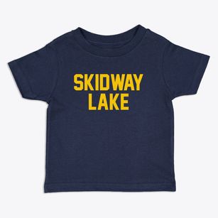 Skidway Lake Michigan Classic Block Toddler T-Shirt