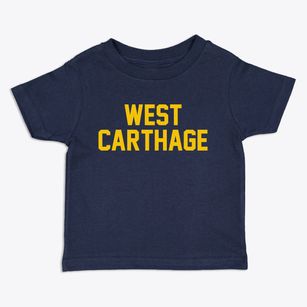 West Carthage New York Classic Block Toddler T-Shirt