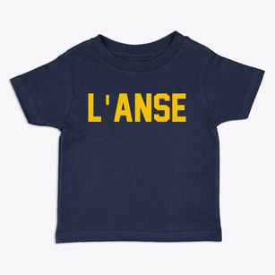 L'anse Michigan Classic Block Toddler T-Shirt