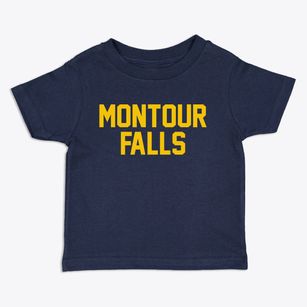 Montour Falls New York Classic Block Toddler T-Shirt