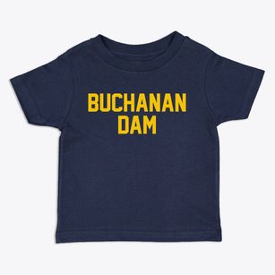 Buchanan Dam Texas Classic Block Toddler T-Shirt