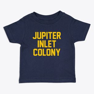 Jupiter Inlet Colony Florida Classic Block Toddler T-Shirt