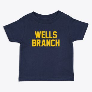 Wells Branch Texas Classic Block Toddler T-Shirt