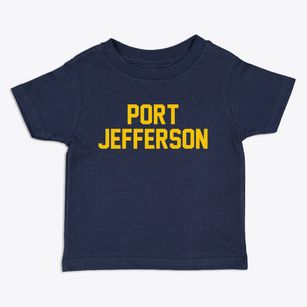 Port Jefferson New York Classic Block Toddler T-Shirt