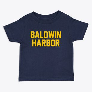 Baldwin Harbor New York Classic Block Toddler T-Shirt