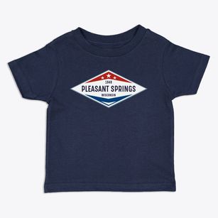 Pleasant Springs Wisconsin Diamond Star Toddler T-Shirt