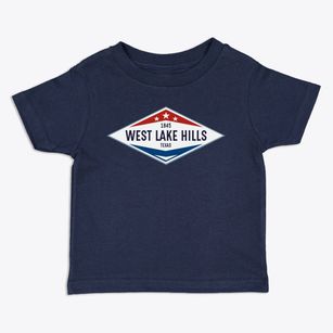 West Lake Hills Texas Diamond Star Toddler T-Shirt
