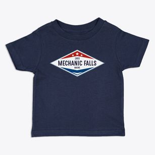 Mechanic Falls Maine Diamond Star Toddler T-Shirt