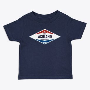 Ashland New Hampshire Diamond Star Toddler T-Shirt