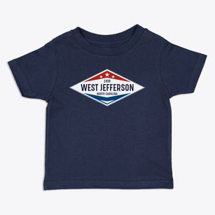 West Jefferson North Carolina Diamond Star Toddler T-Shirt