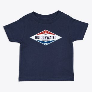 Bridgewater Massachusetts Diamond Star Toddler T-Shirt