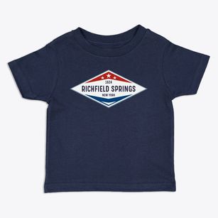 Richfield Springs New York Diamond Star Toddler T-Shirt