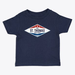 St. Thomas North Dakota Diamond Star Toddler T-Shirt