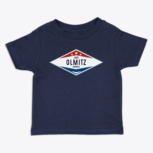 Olmitz Kansas Diamond Star Toddler T-Shirt