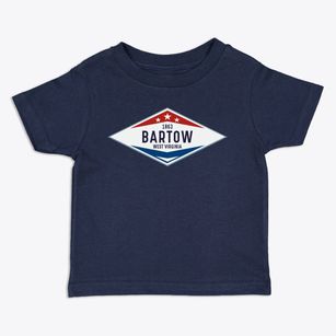 Bartow West Virginia Diamond Star Toddler T-Shirt