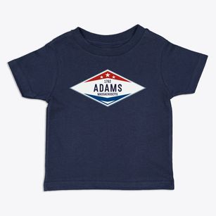 Adams Massachusetts Diamond Star Toddler T-Shirt