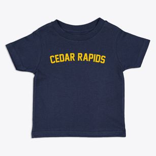 Cedar Rapids Iowa Classic Curve Toddler T-Shirt