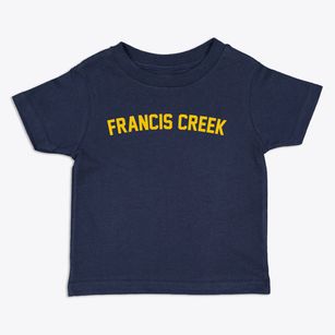 Francis Creek Wisconsin Classic Curve Toddler T-Shirt