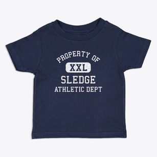 Sledge Mississippi Athletic Dept Toddler T-Shirt
