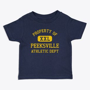 Peeksville Wisconsin Athletic Dept Toddler T-Shirt