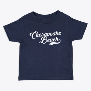 Chesapeake Beach Maryland Vintage Team Toddler T-Shirt