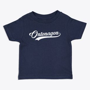 Ontonagon Michigan Vintage Team Toddler T-Shirt