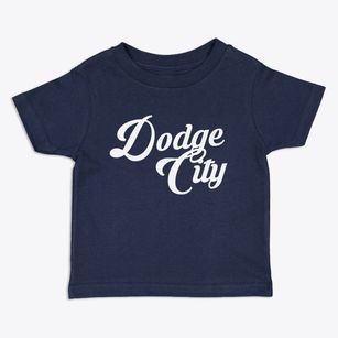 Dodge City Kansas Vintage Team Toddler T-Shirt