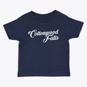 Cottonwood Falls Kansas Vintage Team Toddler T-Shirt