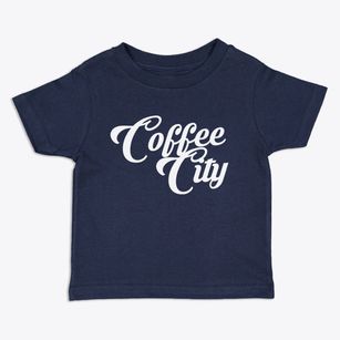 Coffee City Texas Vintage Team Toddler T-Shirt
