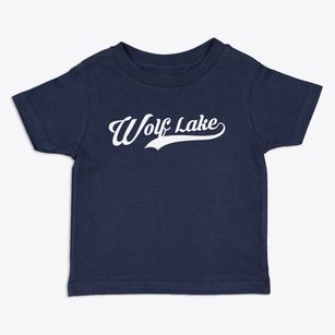 Wolf Lake Minnesota Vintage Team Toddler T-Shirt