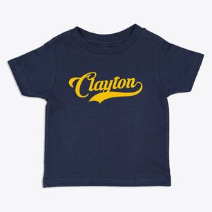 Clayton Wisconsin Vintage Team Toddler T-Shirt