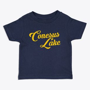Conesus Lake New York Vintage Team Toddler T-Shirt
