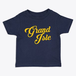 Grand Isle Louisiana Vintage Team Toddler T-Shirt
