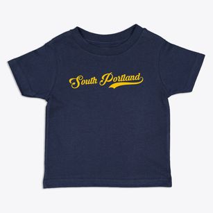 South Portland Maine Vintage Team Toddler T-Shirt