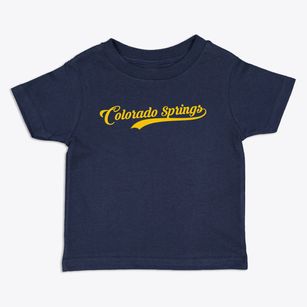 Colorado Springs Colorado Vintage Team Toddler T-Shirt