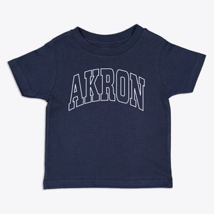 Akron Pennsylvania Trendy Block Toddler T-Shirt