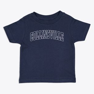 Collinsville Alabama Trendy Block Toddler T-Shirt