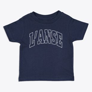 L'anse Michigan Trendy Block Toddler T-Shirt