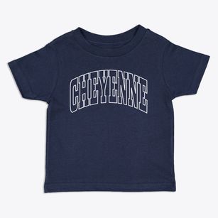 Cheyenne Wyoming Trendy Block Toddler T-Shirt