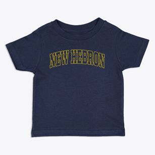New Hebron Mississippi Trendy Block Toddler T-Shirt