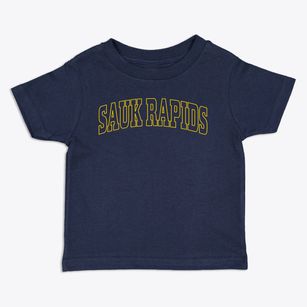 Sauk Rapids Minnesota Trendy Block Toddler T-Shirt