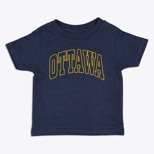 Ottawa Kansas Trendy Block Toddler T-Shirt