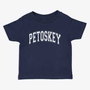 Petoskey Michigan Varsity Toddler T-Shirt