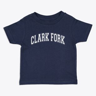 Clark Fork Idaho Varsity Toddler T-Shirt