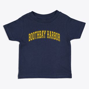 Boothbay Harbor Maine Varsity Toddler T-Shirt